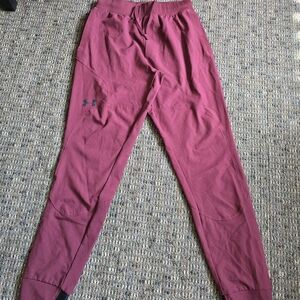 Under Armour Unstoppable Men's Burgandy Jogger Sweatpants